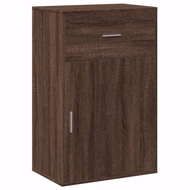Armadietto Rovere Marrone 56,5x39x90 cm in Legno Multistrato