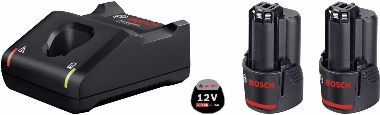 Bosch Basic Starter Set 2x2,0Ah + GAL 12V-40