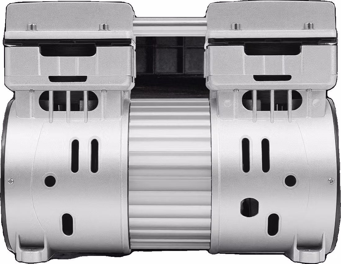 Compressore d'aria senza olio, potenza 750 W, pressione 8 bar, capacità 145 l/min