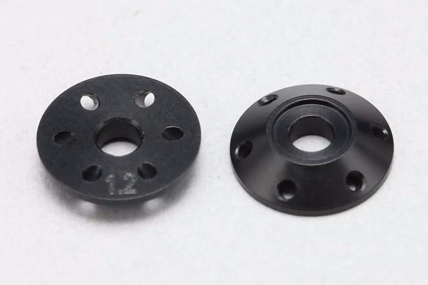 Pistoni YD-2 per ammortizzatori a corsa maggiorata, inclinati (fori 1,2 mm x 6, confezione da 4 pezzi)