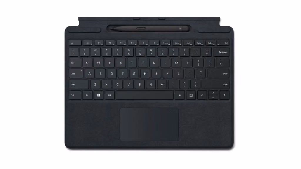 Microsoft Signature Slim Pen 2 con Cover Tastiera QWERTY in Italiano Nero 8X8-00010 – 2