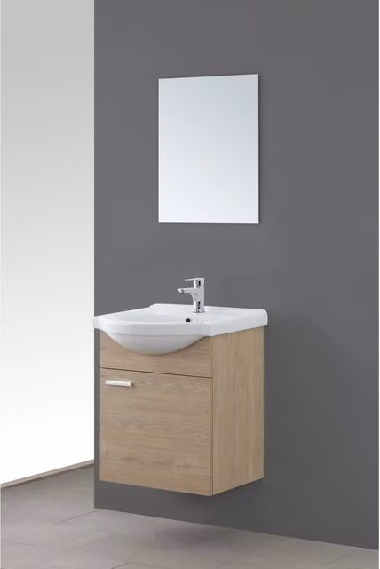 BAGNO STELLA 56X45XH64CM SOSPESO ROVERE DOLOMITE.
