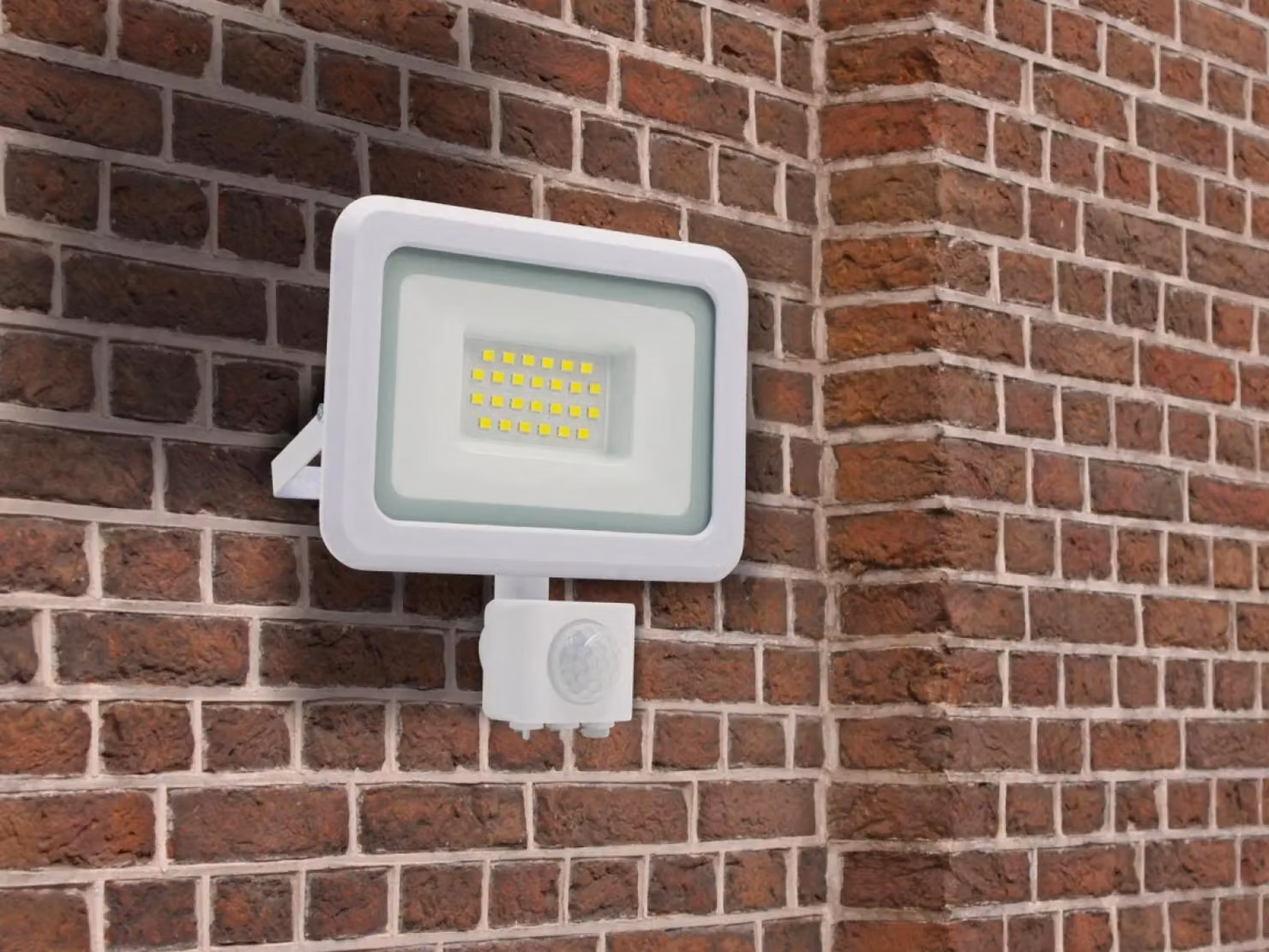Faretto LED esterno bianco da 20W / 4000K - Modello LF0122S