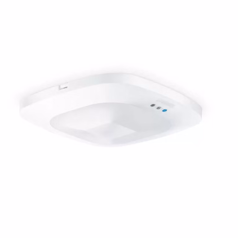 Rivelatore di presenza ad alta frequenza Steinel, da incasso a soffitto, IP20, portata 360° max: Ø 12 m (113 m²) 079536