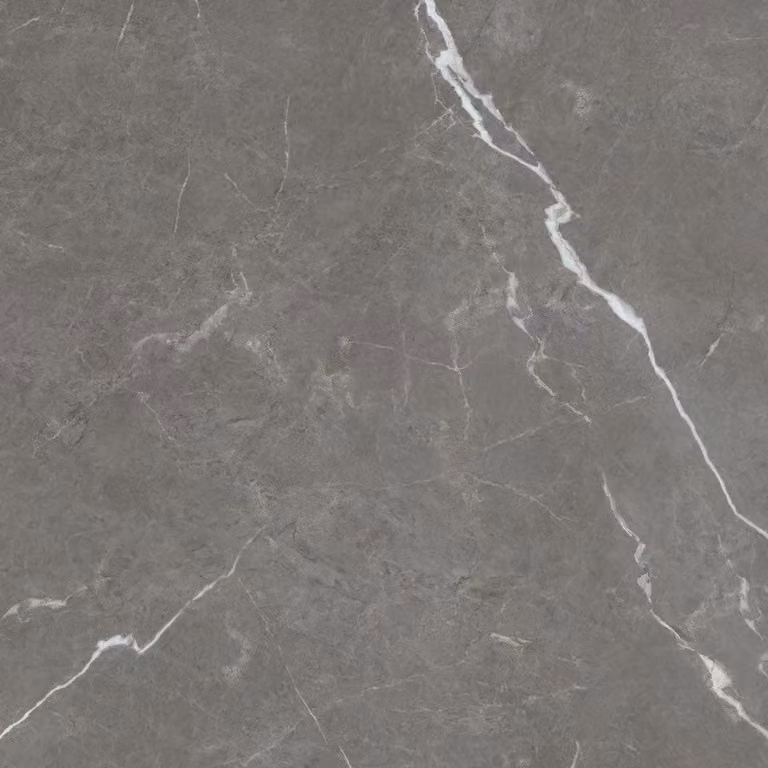 Piastrelle Autoadesive PVC Divina Home Effetto Marmo Grigio, Set 22 Pz per 2 mq, Spessore 0,15 cm, 30,4x30,4 cm - Design Moderno e Versatile