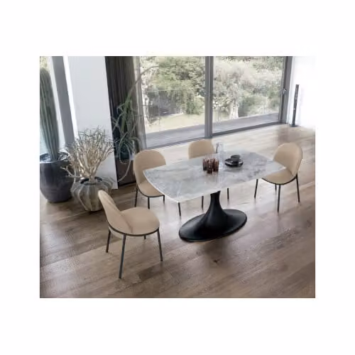 Tavolo Calice allungabile con piano girevole Target Point