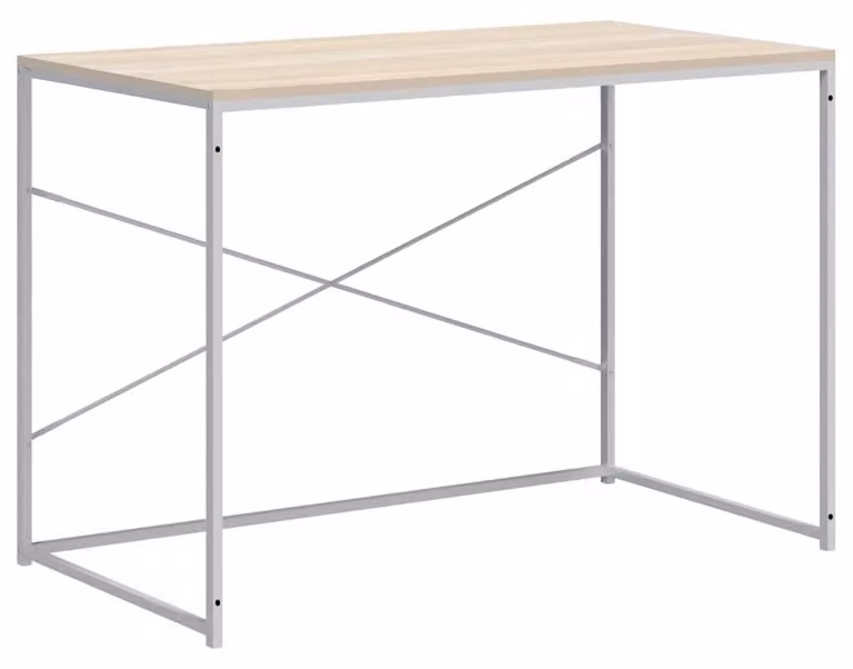 Scrivania Eiken, dimensioni 110 x 60 x 70 cm, bianca
