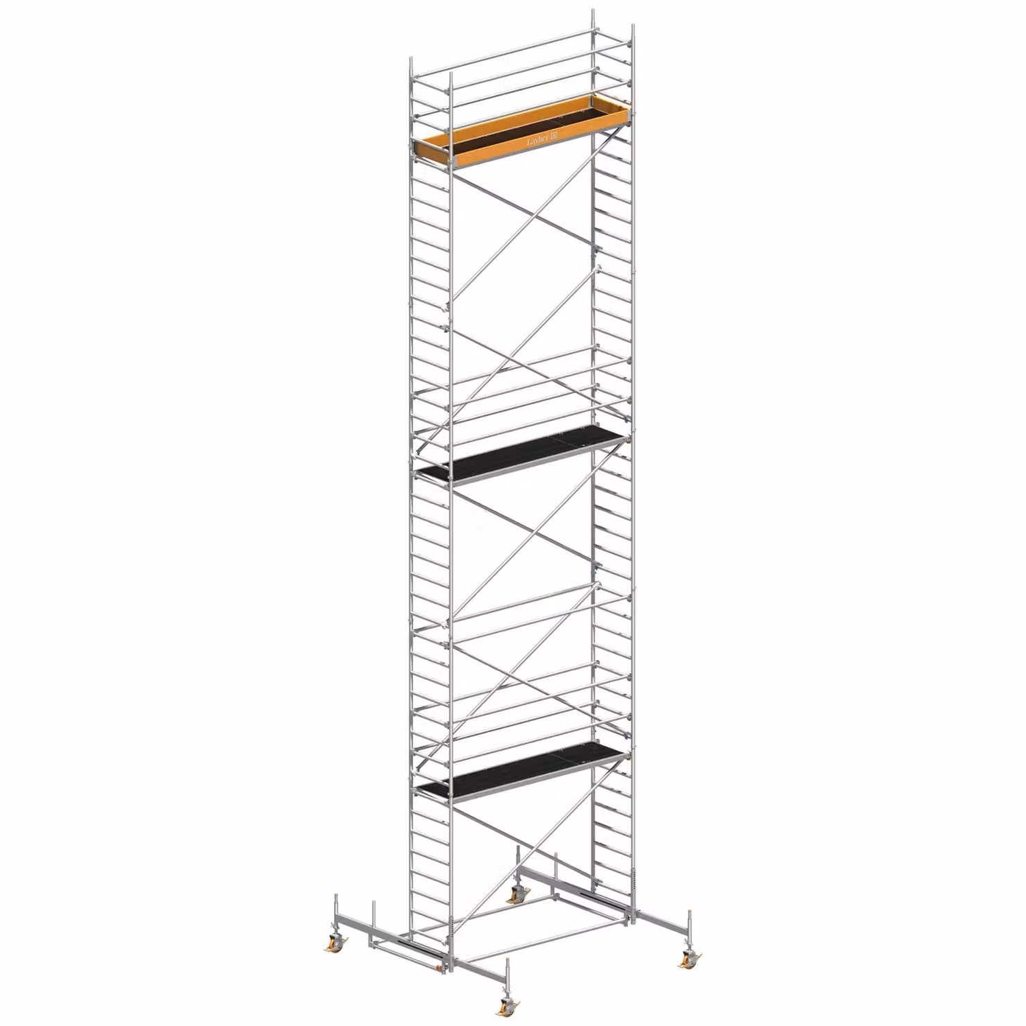 Ponteggio mobile Layher Uni Standard 12,38 m AH (DIN EN 1004:2004)