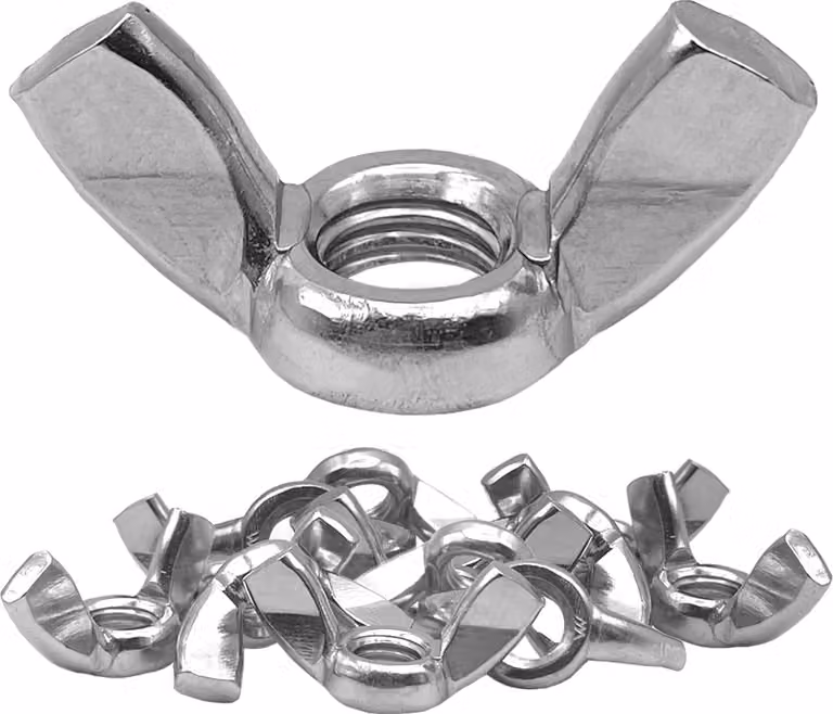 Dadi ad alette Offgridtec M16 acciaio inox A2 V2A 304 DIN315 15 pz.