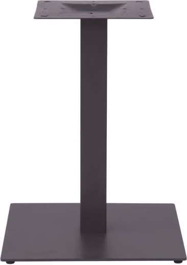 Basamento Quadrato 21 Kg Acciaio Nero Moia
