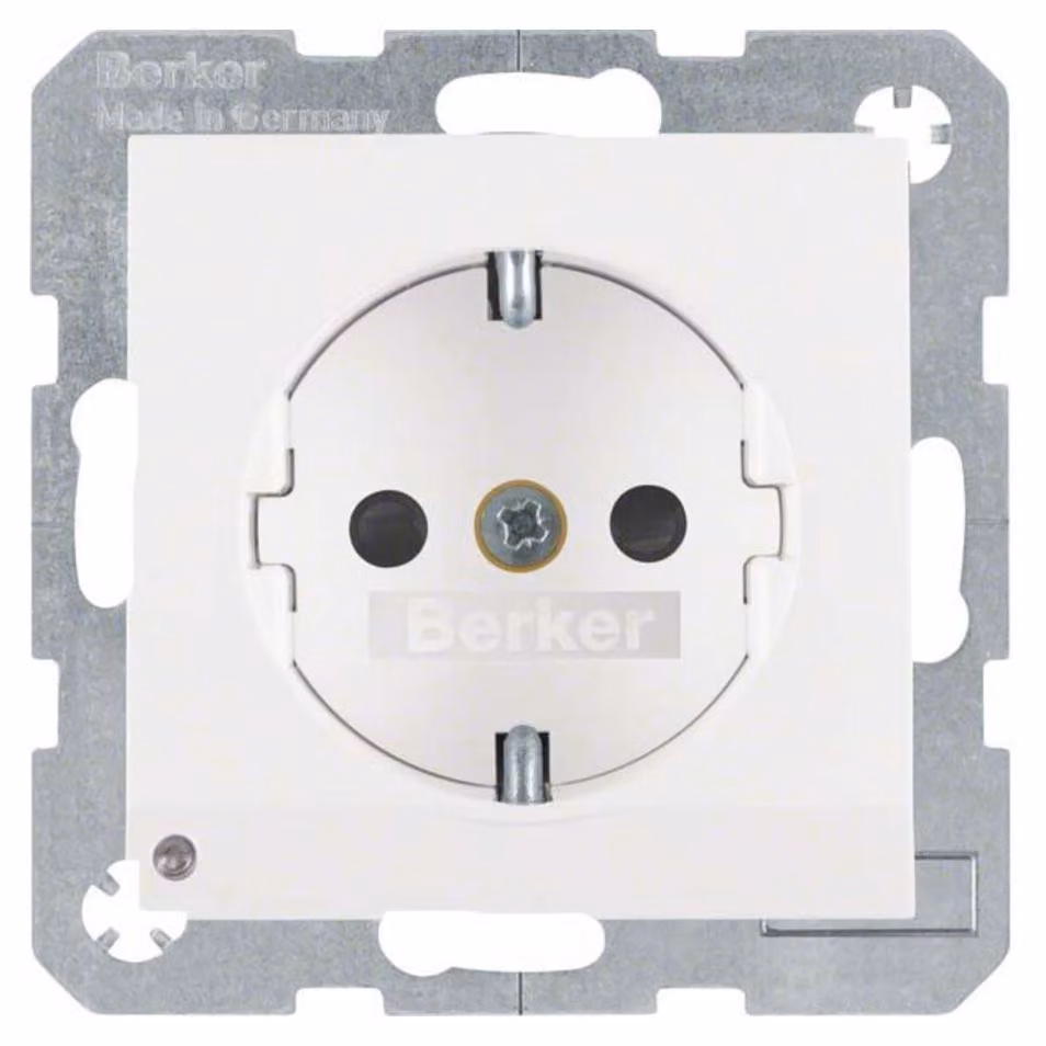 Berker SCHUKO presa di corrente pws/matt Luce di orientamento LED 41091909