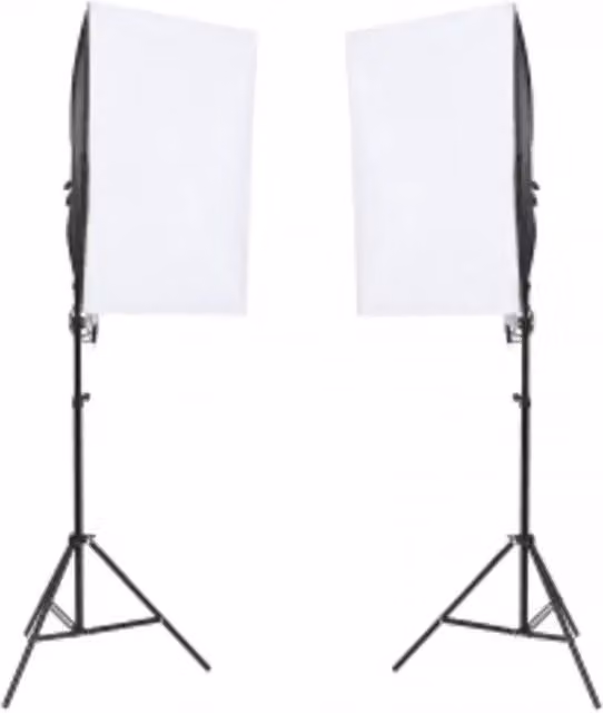 Kit per Studio Fotografico con Set Luci, Fondale e Riflettore CFW5555789
