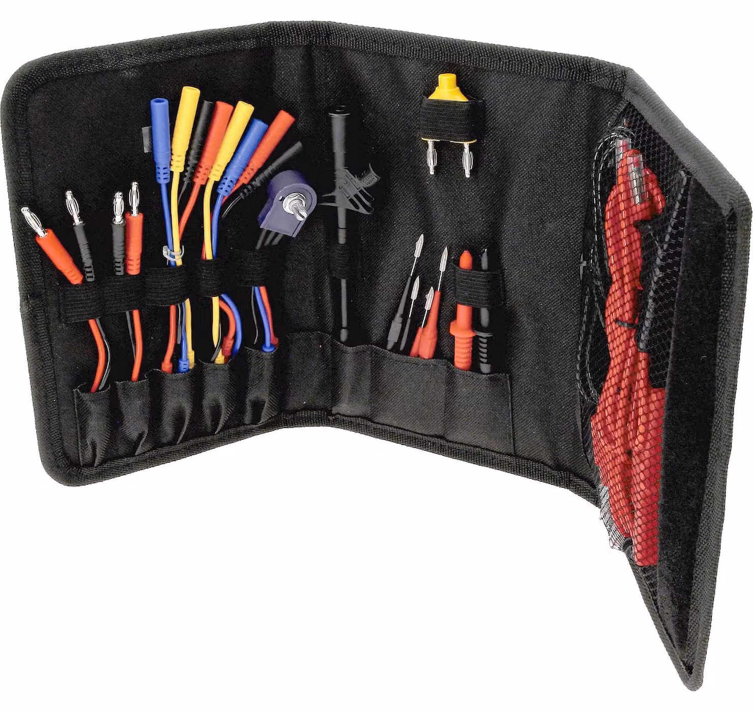 KS-Tools 150.0895 Set di cavi di misura e test diagnostici da 12/24 V, 25 pz