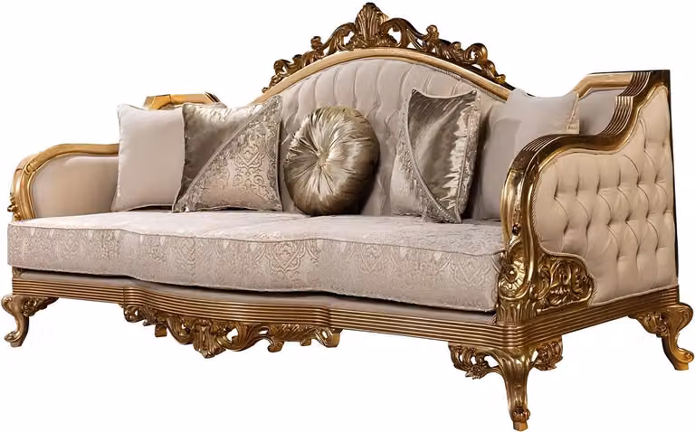 Klassische Designer Couch Club Möbel Couchen 3+1 Sitzer Polster Sofagarnitur