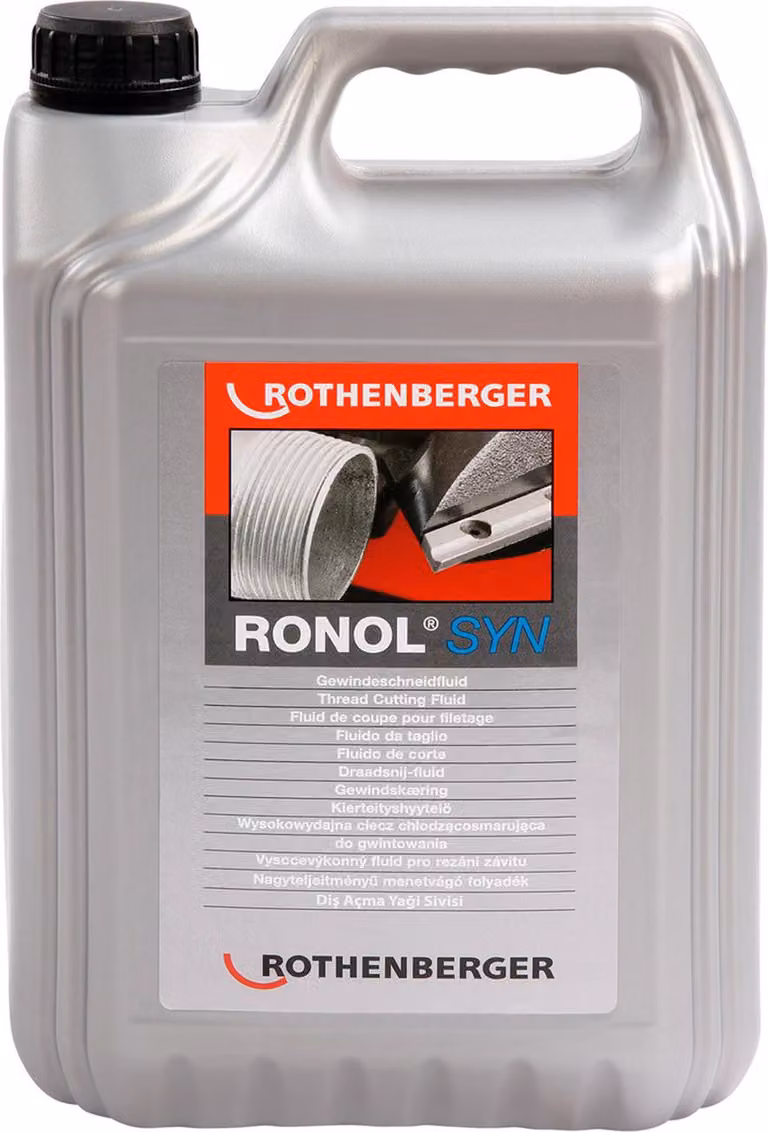 ROTHENBERGER Olio per filettare Olio minerale senza olio, a base sintetica Tanica da 5 litri