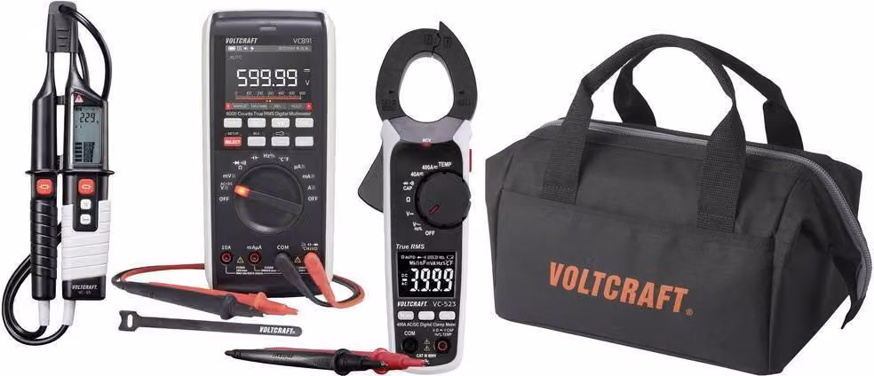 Set di strumenti di misura VOLTCRAFT per l'industria