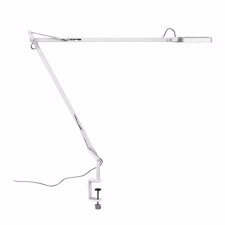Flos - Kelvin Led Clamp - Lampada da tavolo - Bianco