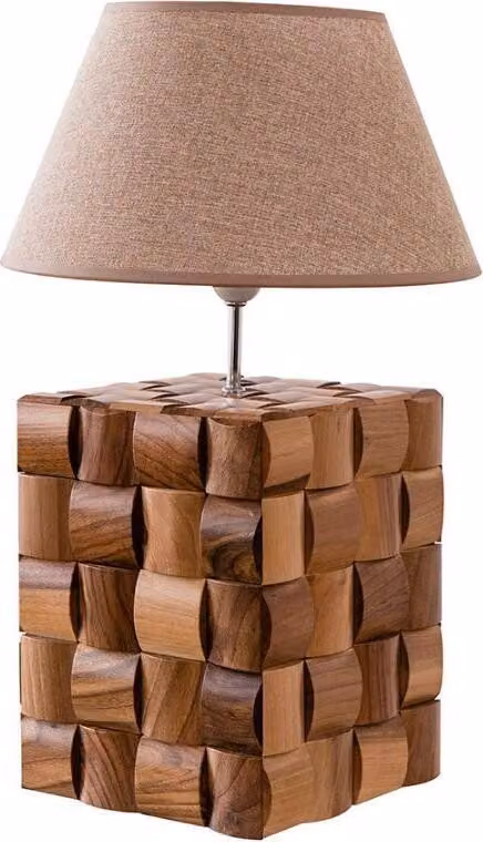 Lampen Leuchten Modern Design Braun Tischleuchte Tisch Lampe Kronleuchte Leuchte