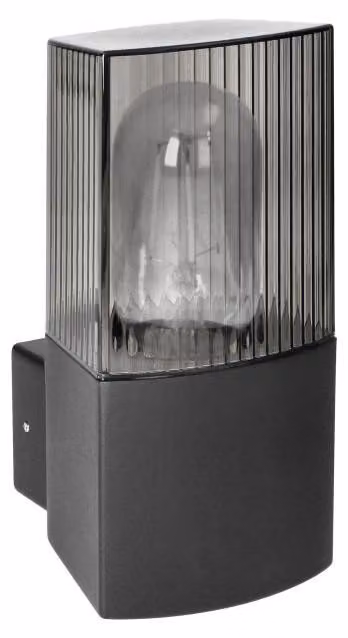 Lampada da parete da giardino ORNO PEONIA AD-OP-6581BE27PP, IP54, E27, max 15W, nero
