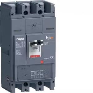 Hager, quadro elettrico h3+ P630 LSI 3x250A 70kA HEW250JR