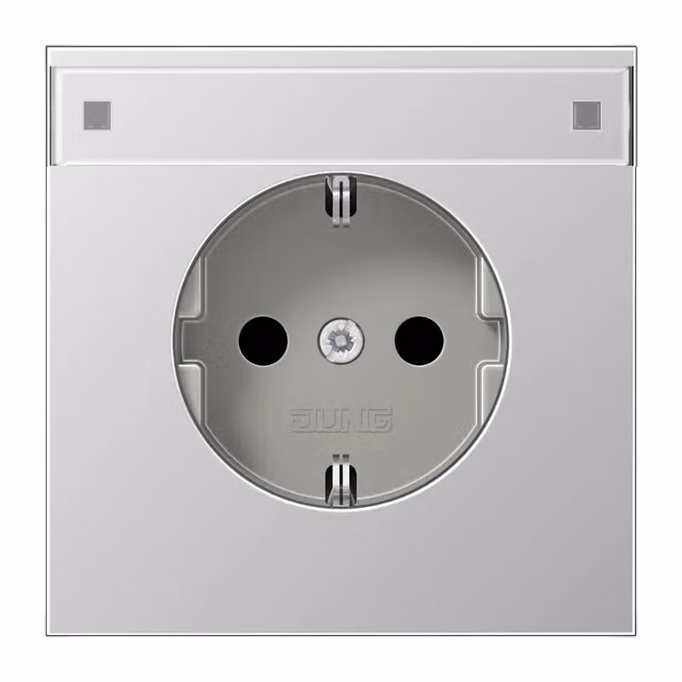 Jung AL1520KINA Presa SCHUKO® 16 A 250 V ~ Alluminio