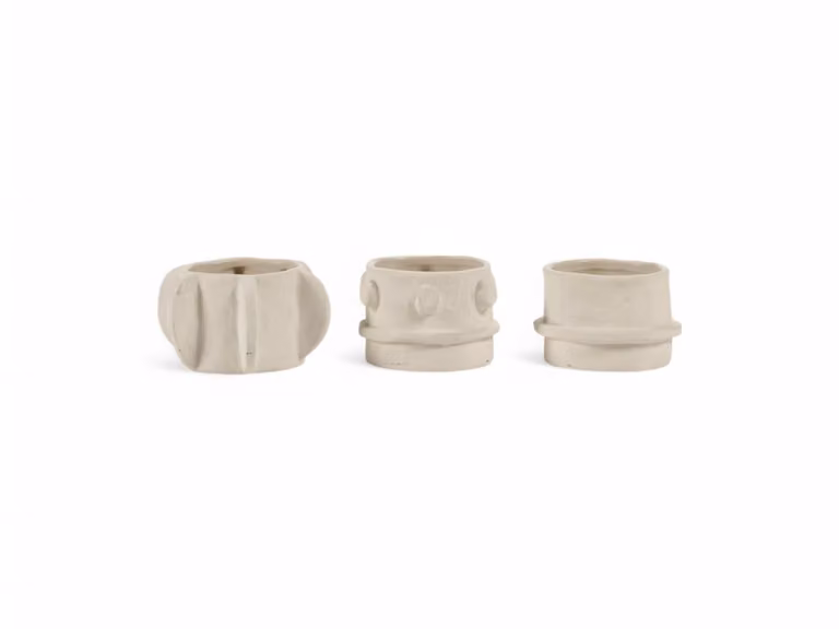 Molly Portacandele ASS/3 Beige
