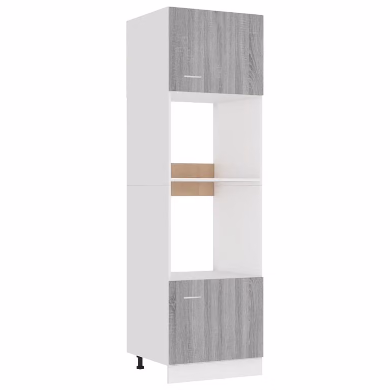 Armadio Microonde “Lyon” Grigio Sonoma 60x57x207 cm