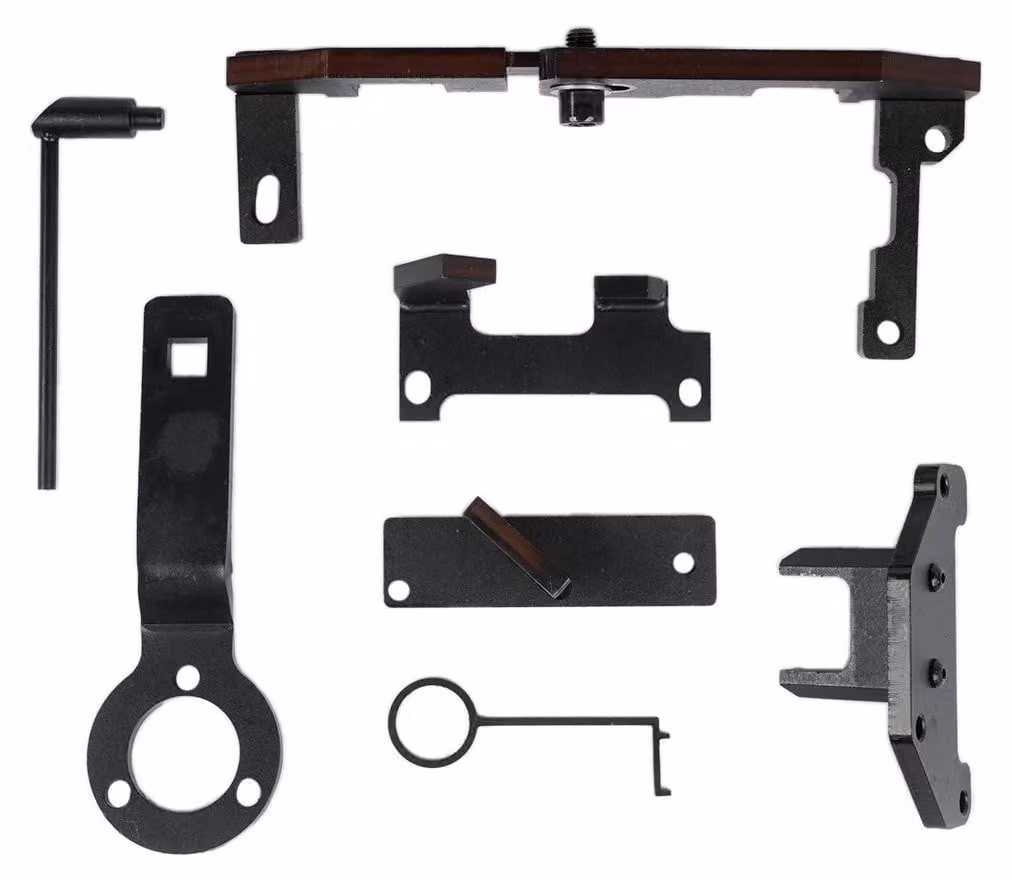 Kit di attrezzi per la sostituzione della cinghia di distribuzione - AP02 - 7 pezzi - Adatto per Citroën C3, C4, C-Elysée, DS3 e Peugeot 108, 208, 308, 2008 - 1.0/1.2 VTi
