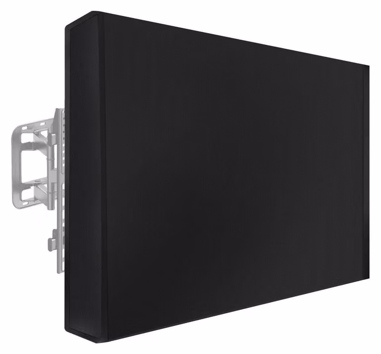 Copertura per TV da esterno, dimensioni 46-48 pollici, resistente alle intemperie, colore nero, dimensioni 118x74x14 cm