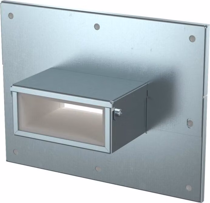 OBO Bettermann collare di collegamento a parete PLM WC 0410 FS 7218122