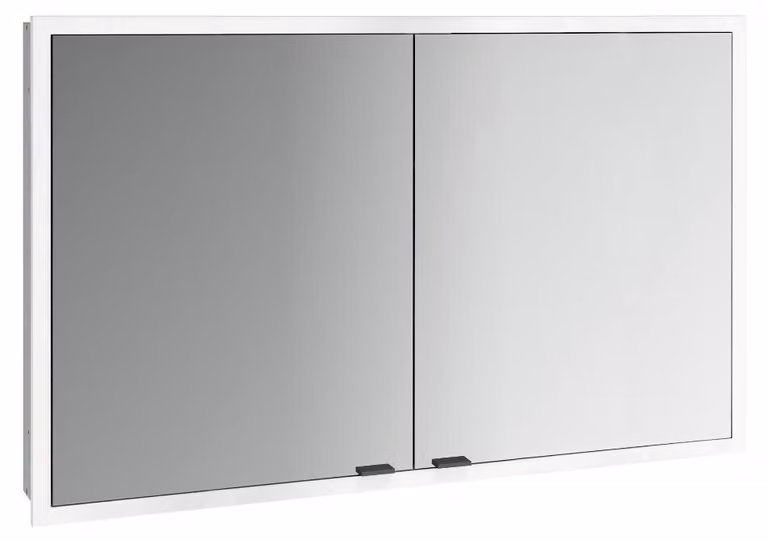 emco prime slim armoire de toilette, 1200mm, 2 portes, modèle encastré, 949713506, 949713506