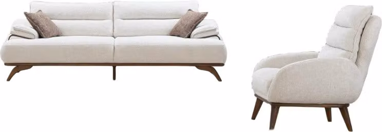 Sofa Polstergarnitur Couchgarnitur Wohnzimmergarnitur Sofa-Set Sessel Sitzgruppe