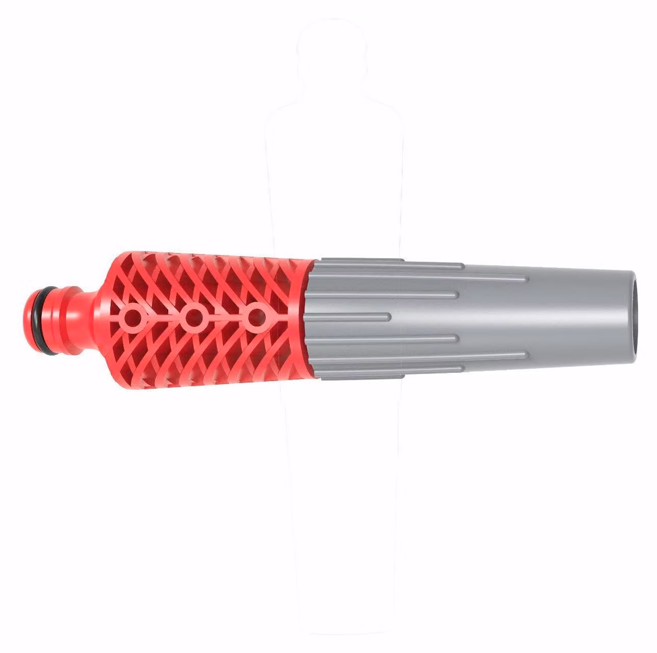AW Tools - Raccordo per tubo flessibile, regolabile (confezione da 10) AW1822 (14 cm) (rosso)