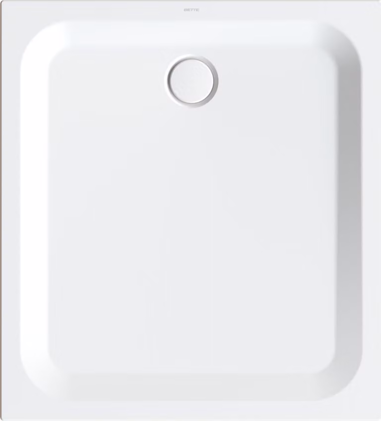 BetteUltra receveurs de douche rectangulaires avec BetteGlasur Plus, 1100x1000x35mm, 8737-004PLUS, 8737-004PLUS