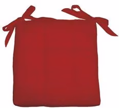 Cuscino seduta SOFT Olibò Rosso quadrato