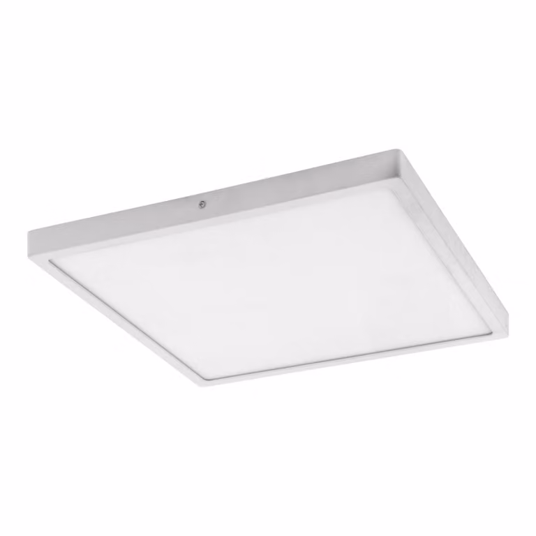 Plafoniera Moderna Fueva 1 In Alluminio Bianco Led Integrato 22W 3000K Ip20