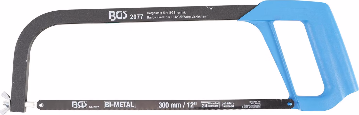 BGS 2077 | archetto da sega | incl. lama HSS | 300 mm
