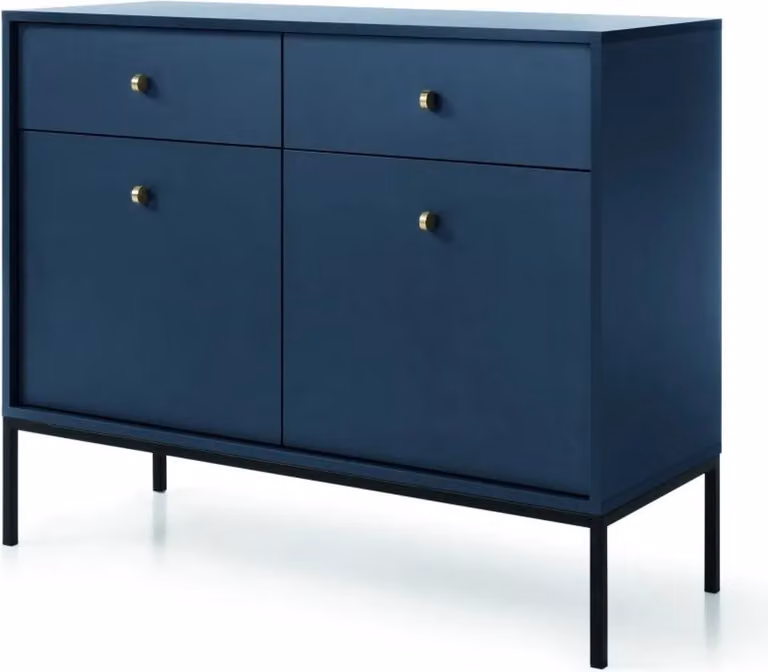 Cassettiera combinata ORFEA - blu scuro
