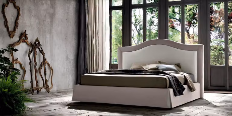 Bett Polster Design Luxus Doppel Hotel Ehe Schlaf Zimmer Textil 180x200cm Betten