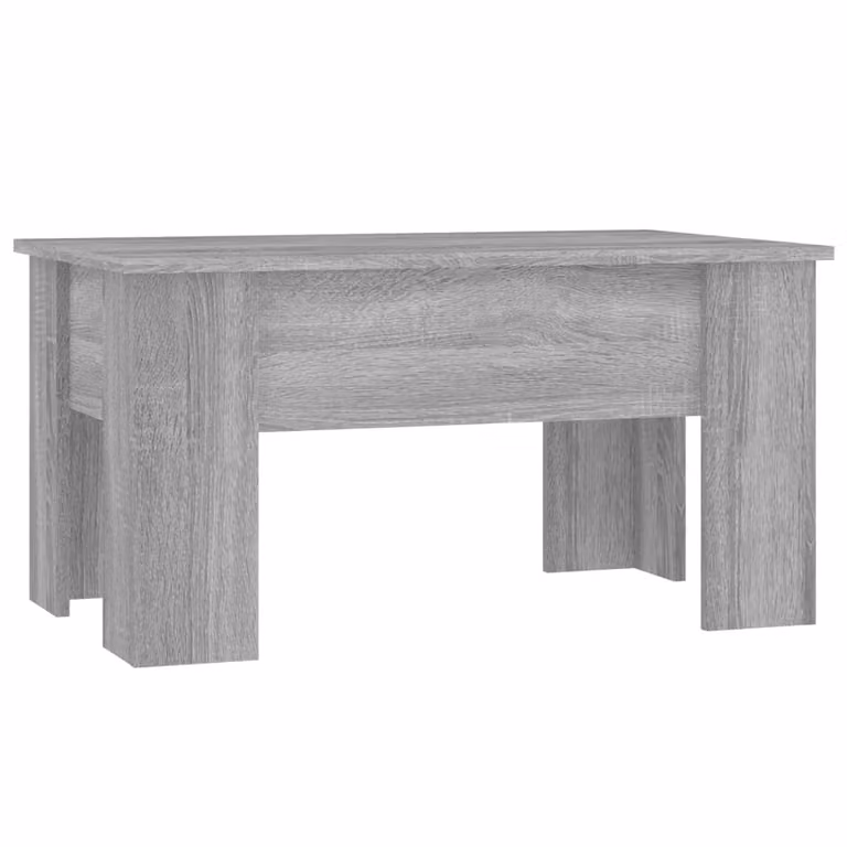 Tavolino da Salotto Grigio Sonoma 79x49x41 cm Legno Multistrato