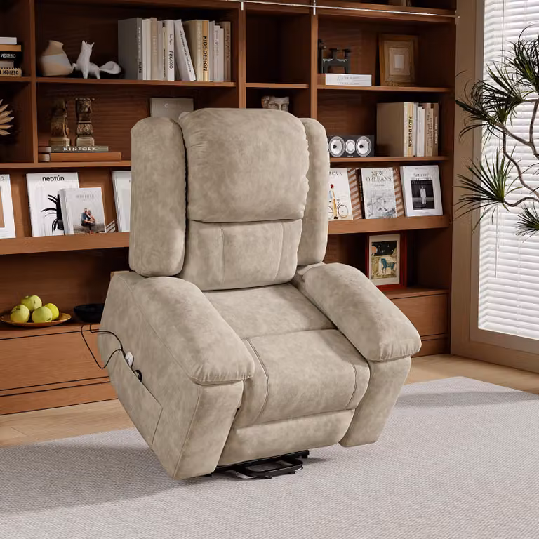 Lussuosa poltrona elettrica per il relax e il massaggio