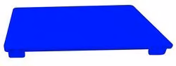 Tagliere rettangolare in plastica Bisetti Blu L: 40 cm, P: 30 cm, H.A.C.C.P. TG4030B