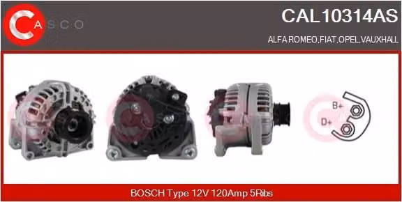 Alternatore 120A