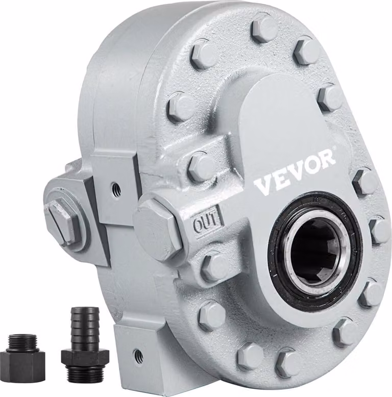 Pompa idraulica 16,6 GPM Motore idraulico 540 RPM Spaccalegna 2500 PSI Spaccalegna idraulico SAE 12 Porta di uscita Pompa idraulica per spaccalegna per sollevatore posteriore per camion, sollevatore a forbice, rimorchio ribaltabile