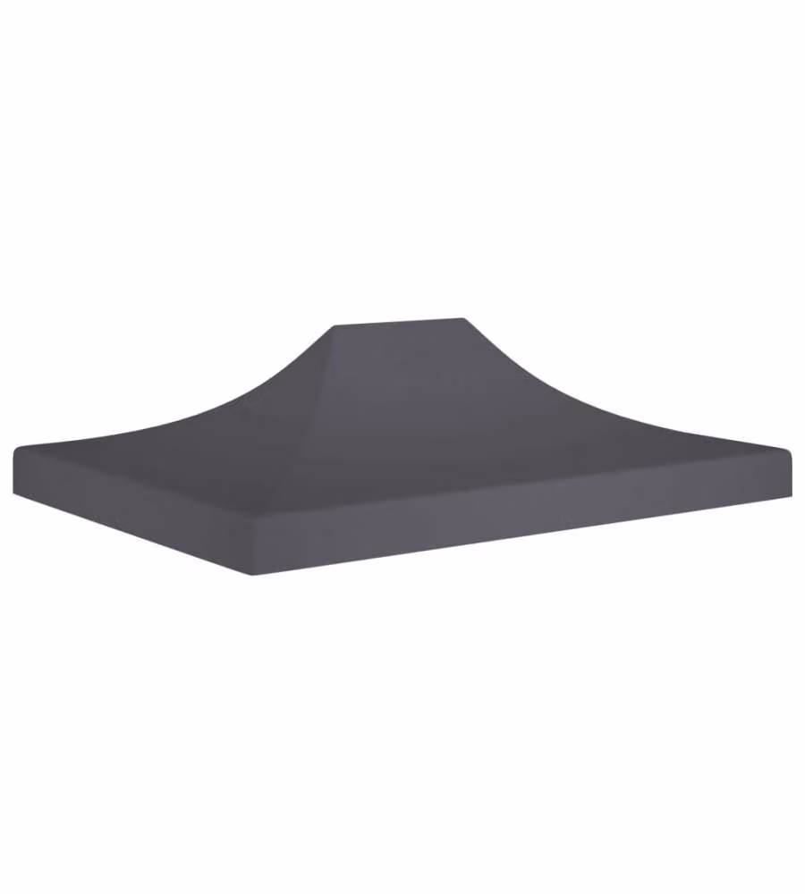 Tetto per Tendone per Feste 4x3 m Antracite 270 g/mq