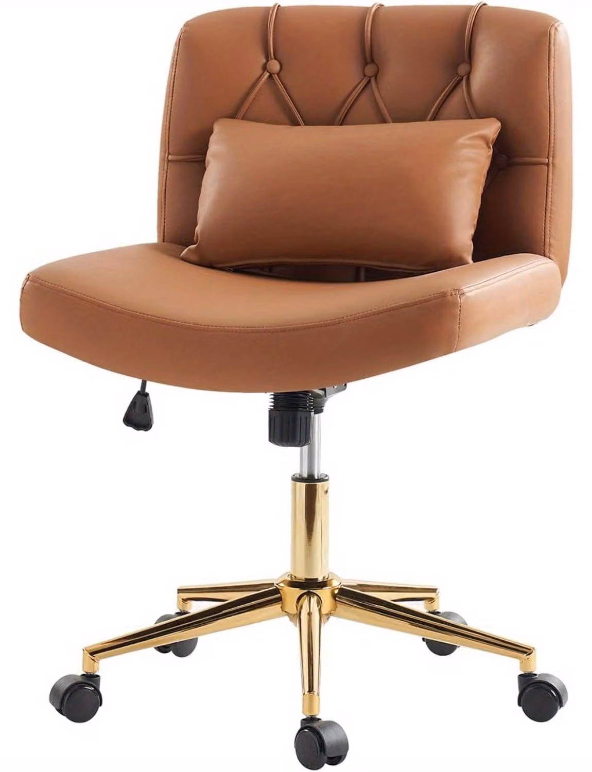 Sedia ergonomica da ufficio - Sedia per ufficio - Sedia da lavoro - Sedia da scrivania - Senza braccioli - Regolabile in altezza