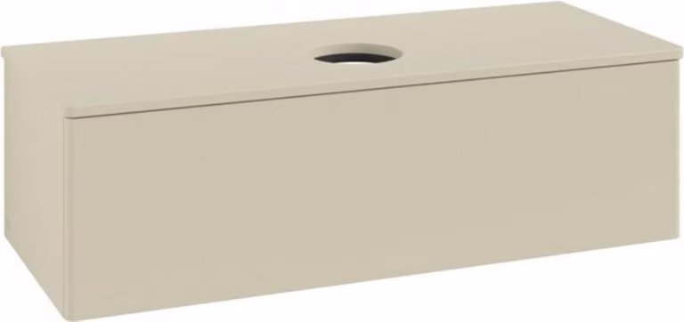 V&B Mobiletto senza struttura frontale, con illuminazione Antao 120x36x50cm, WBP colore Lac, si Gr m Lac
