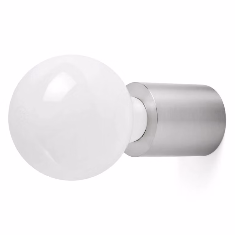 FARO BARCELONA Applique da parete Ten, Alluminio / Grigio / Zincato, Soggiorno / Sala da pranzo, Metallo, Moderno, Applique