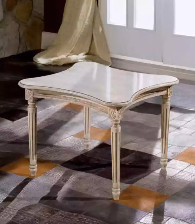Klassischer Luxus Couchtisch Wohnzimmer Designer Tisch Beistell Tisch