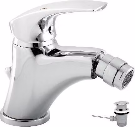Novaservis Metalia 57 - Miscelatore per bidet con scarico, cromo 57011,0